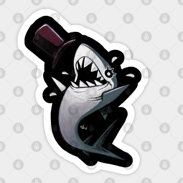 Hello my Sharky Sticker by danddurand